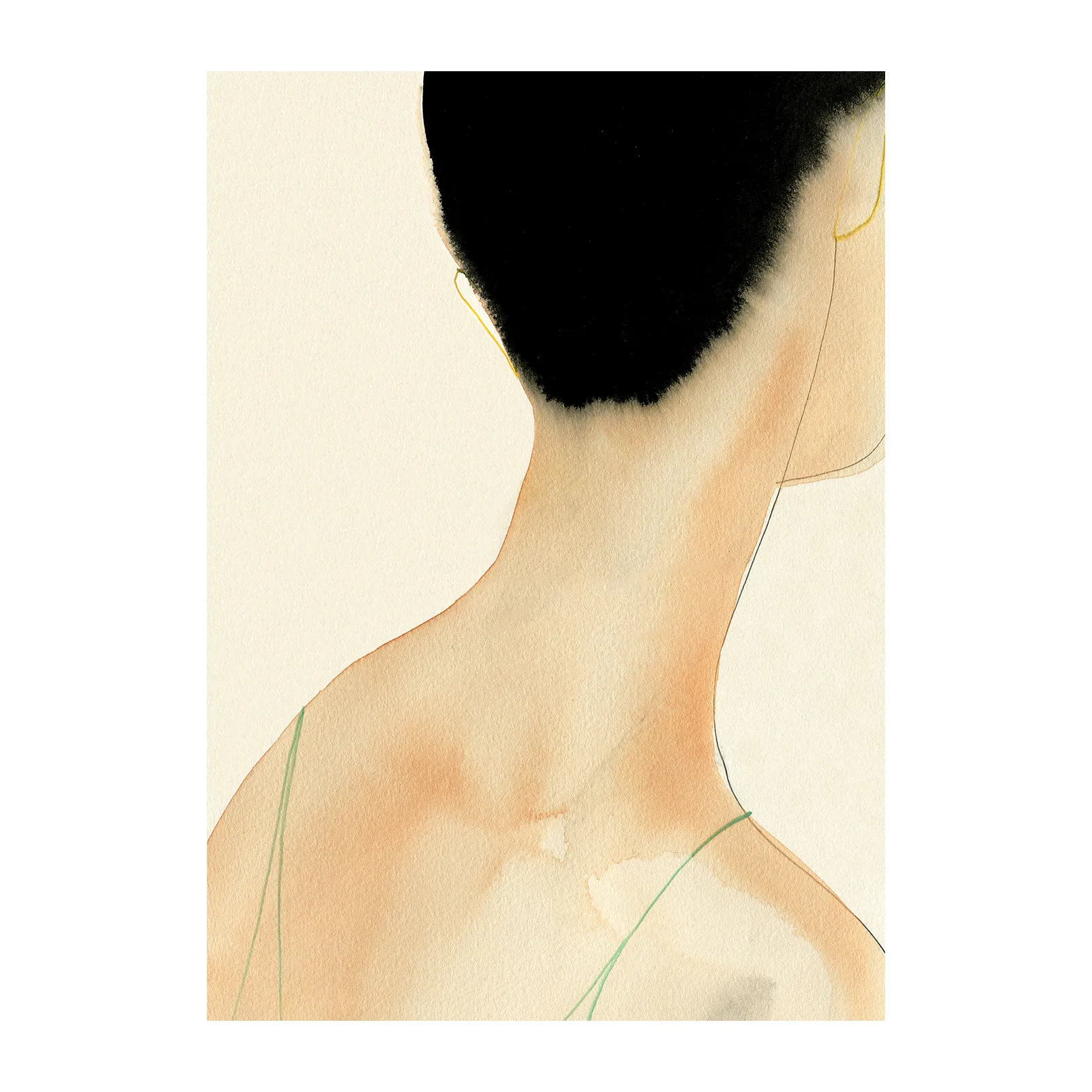 The Green Camisole ポスター, 30x40 cm Paper Collective | ペーパーコレクティブ