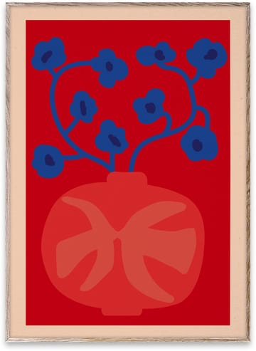 The Red 花瓶 ポスター - 30x40 cm - Paper Collective | ペーパーコレクティブ