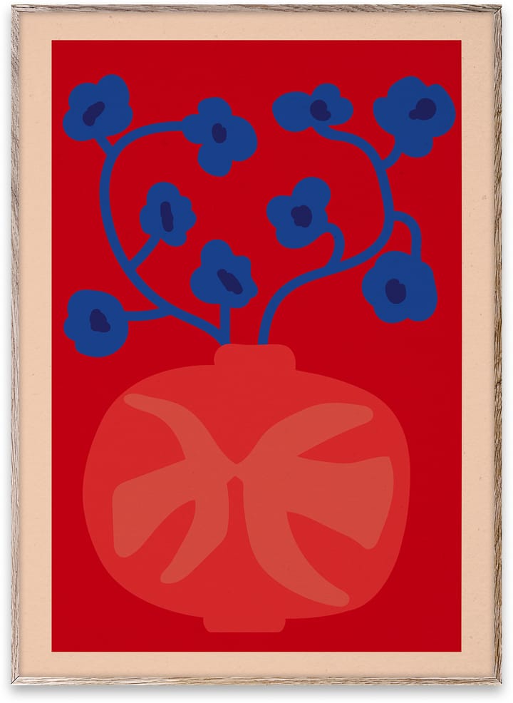 The Red 花瓶 ポスター, 30x40 cm Paper Collective | ペーパーコレクティブ
