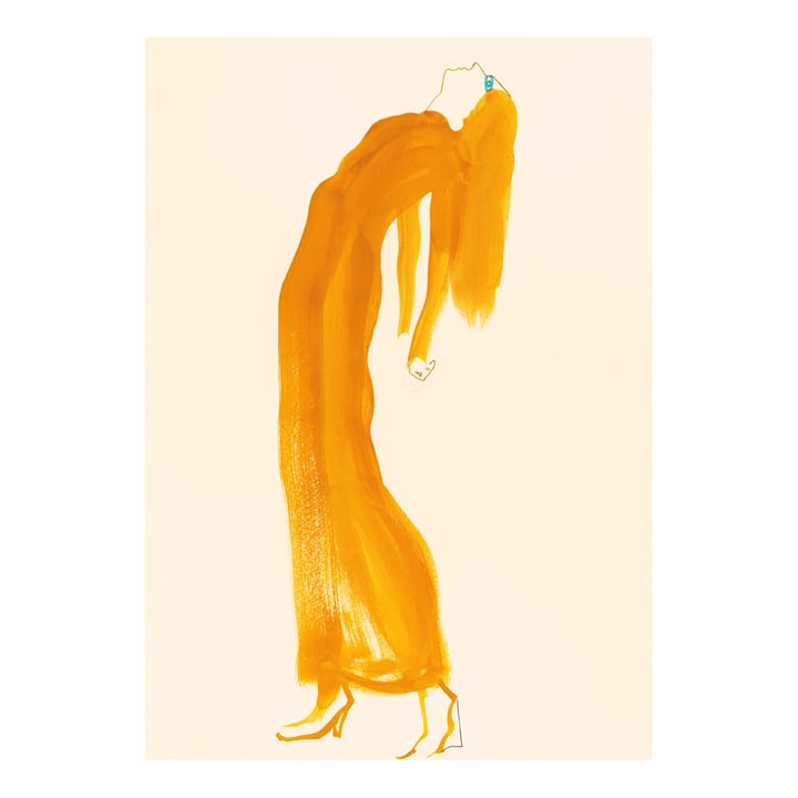 The Saffron Dress ポスター - 30x40 cm - Paper Collective | ペーパーコレクティブ