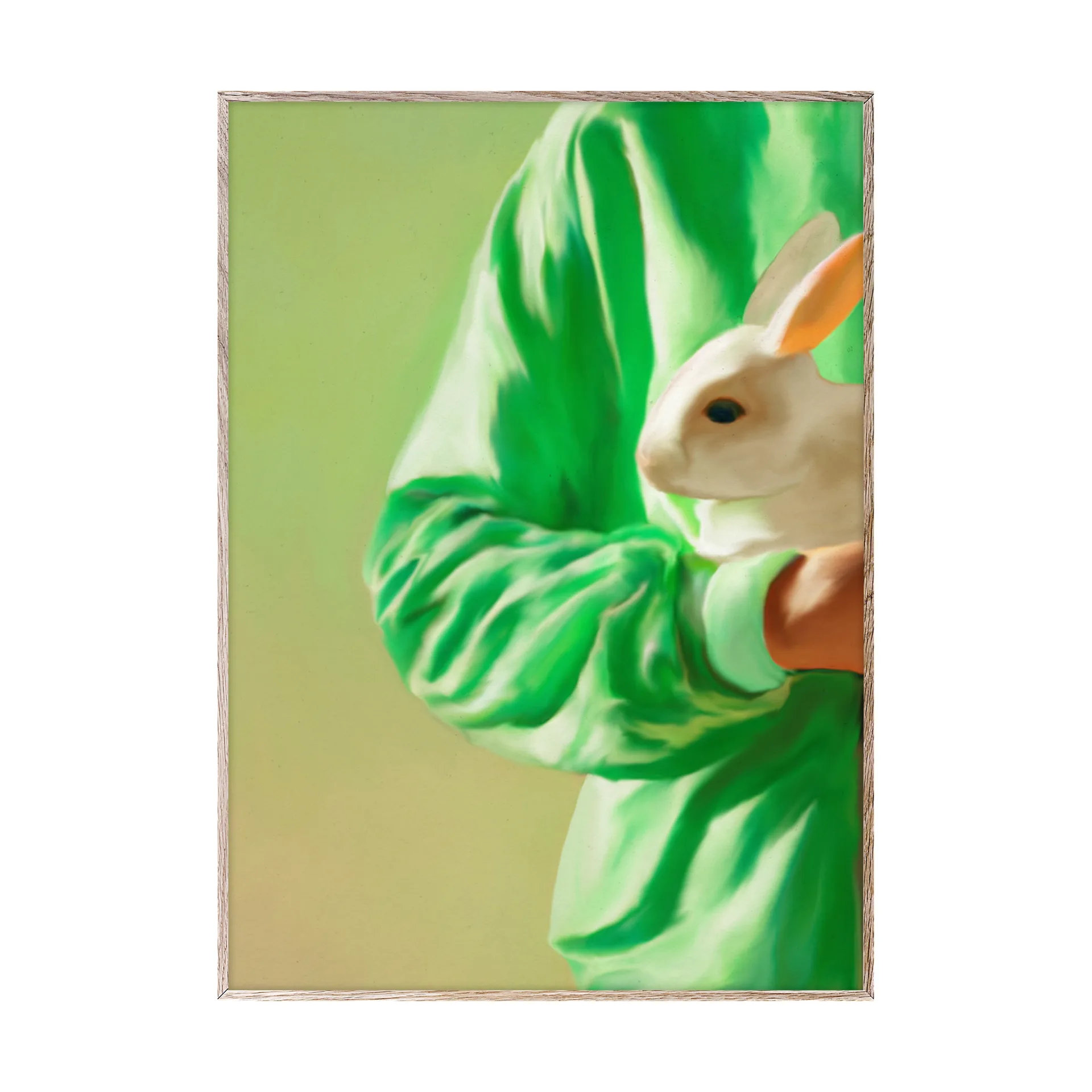 White Rabbit ポスター, 50x70 cm Paper Collective | ペーパーコレクティブ