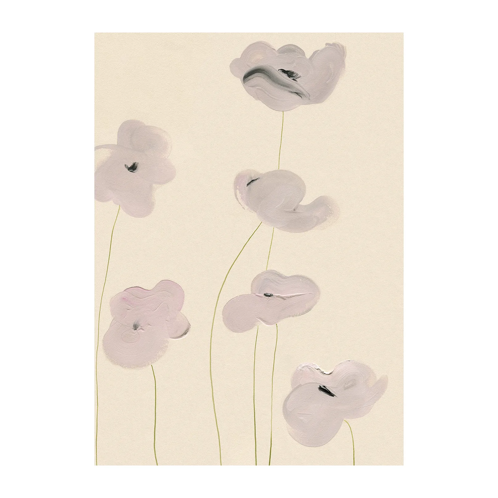 White Vallmo ポスター, 50x70 cm Paper Collective | ペーパーコレクティブ