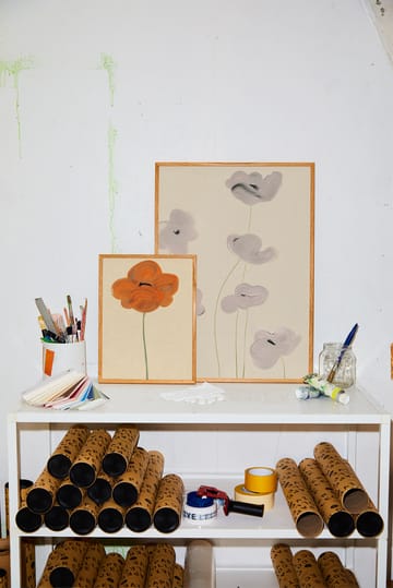 White Vallmo ポスター - 50x70 cm - Paper Collective | ペーパーコレクティブ