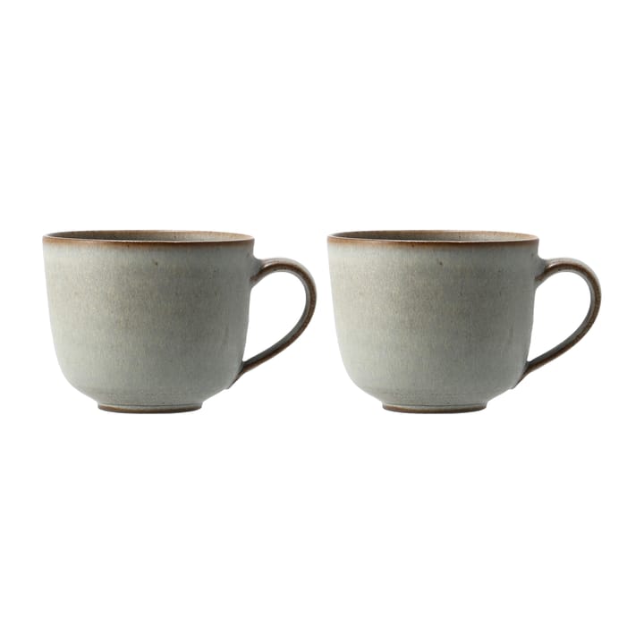 Lantliv カフェマグ 2個セット - grey - Paradisverkstaden