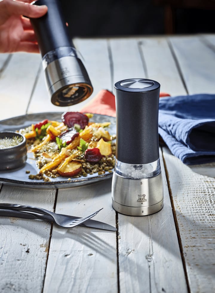 PEUGEOT プジョー 電動ミル ペッパーミル 2個セット Amazon.co.jp: プジョー PEUGEOT ミル 電動 ソルト&ペッパー 2本