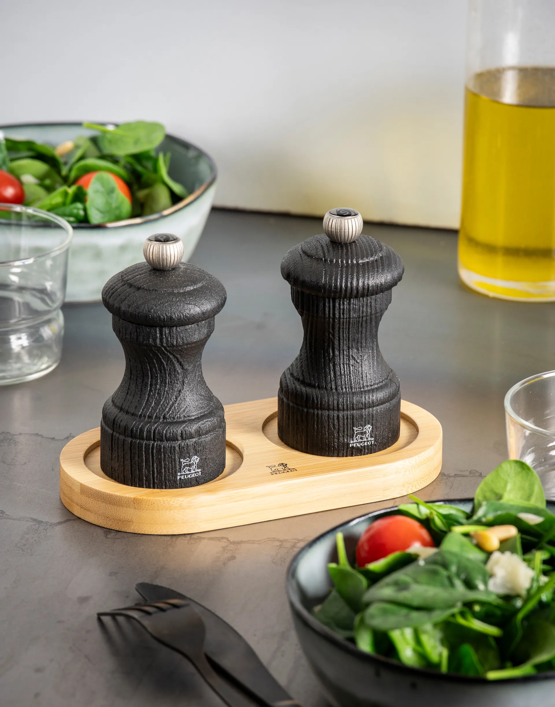 Linea スパイスミルスタンド(ハンドルなし), Natural Peugeot | プジョー