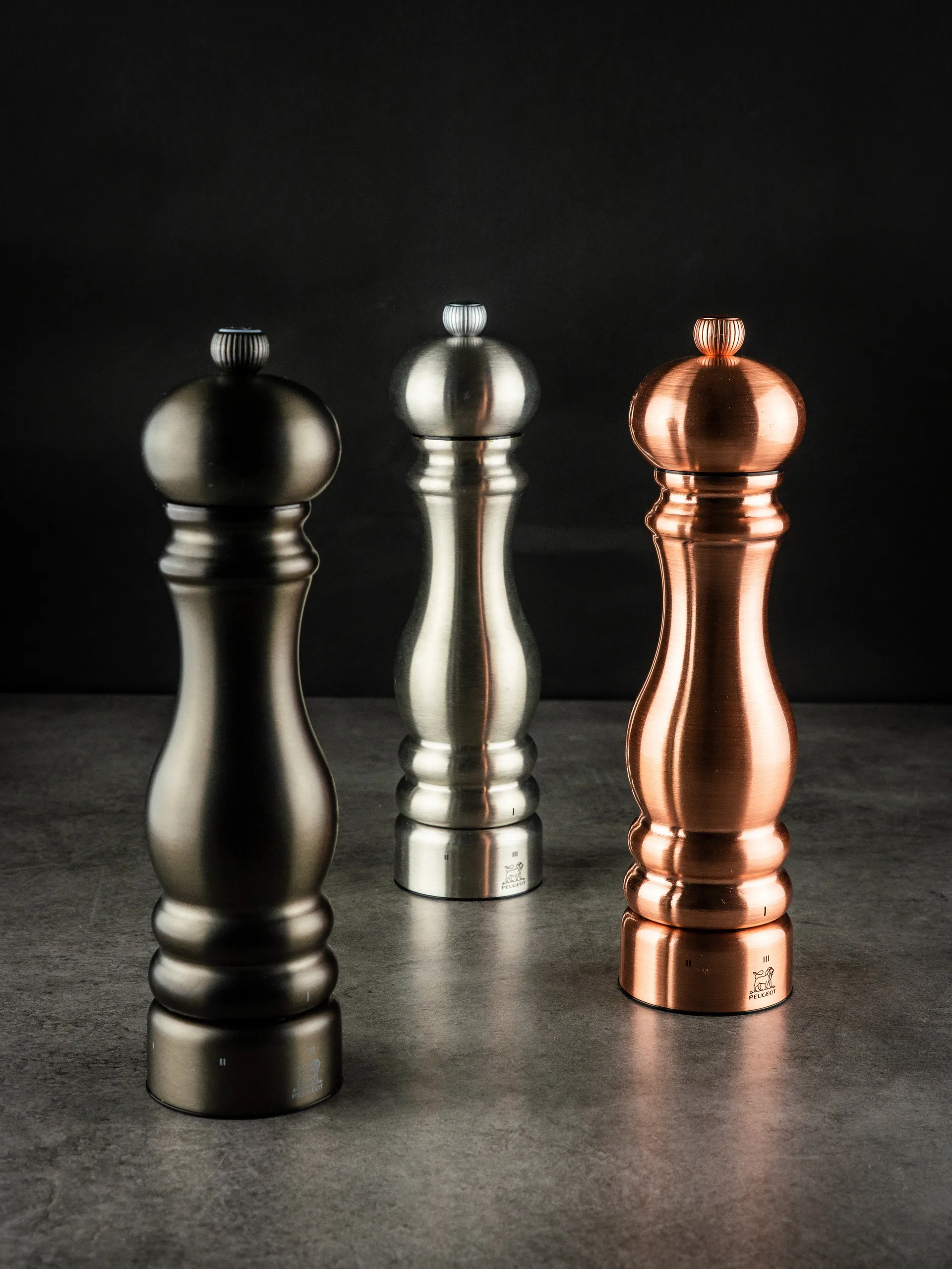 Paris Chef ペッパーミル 22 cm, Copper electroplating Peugeot | プジョー
