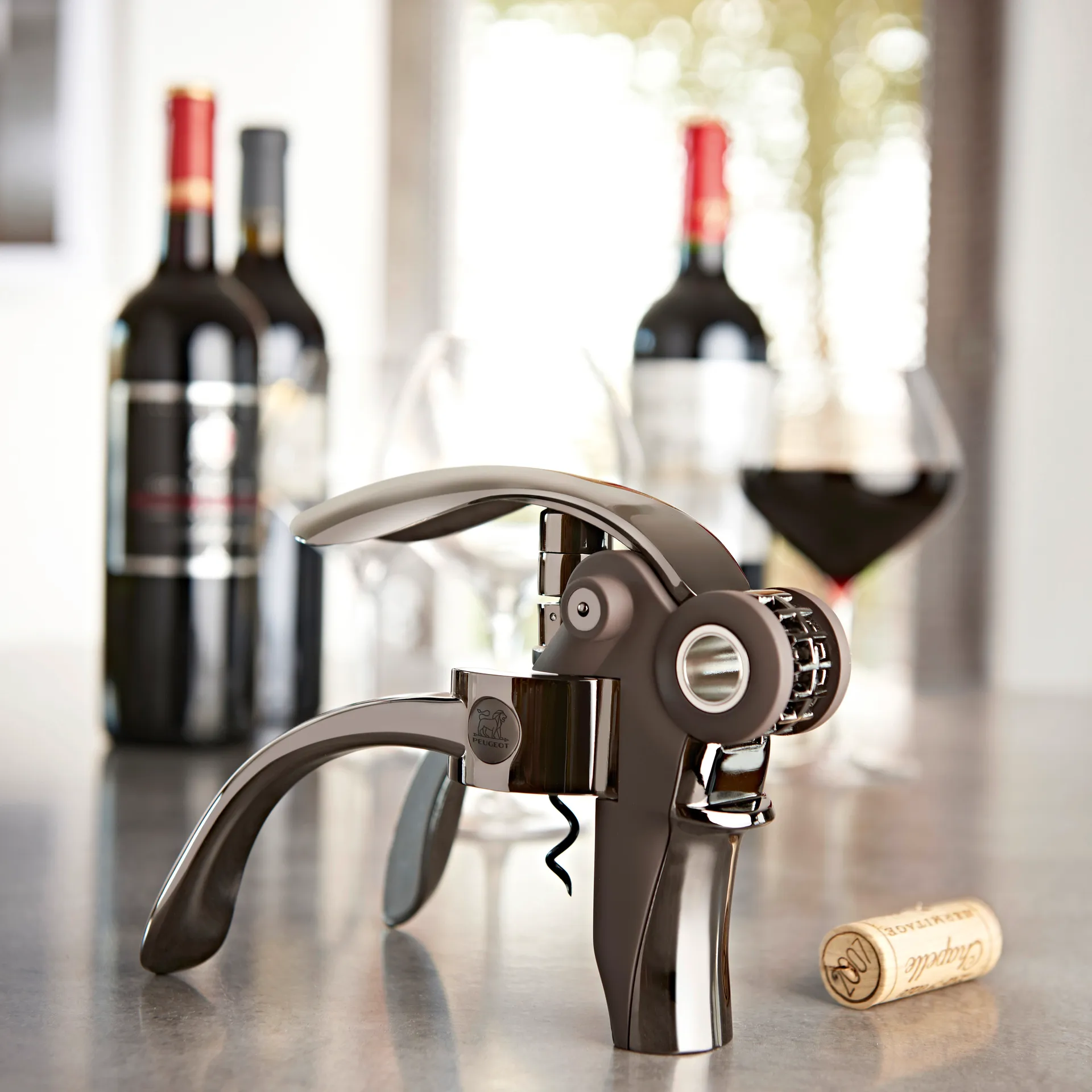 Peugeot Baltaz コルクスクリュー オープナー, Black Peugeot | プジョー