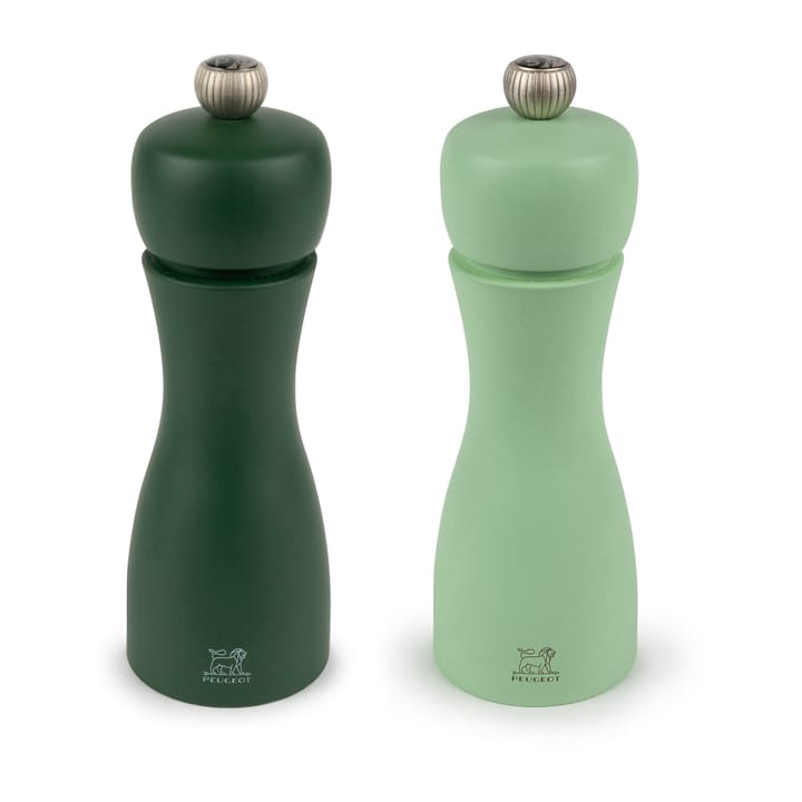 Tahiti set Water ソルト & ペッパーミル15 cm - Moss & mint - Peugeot | プジョー