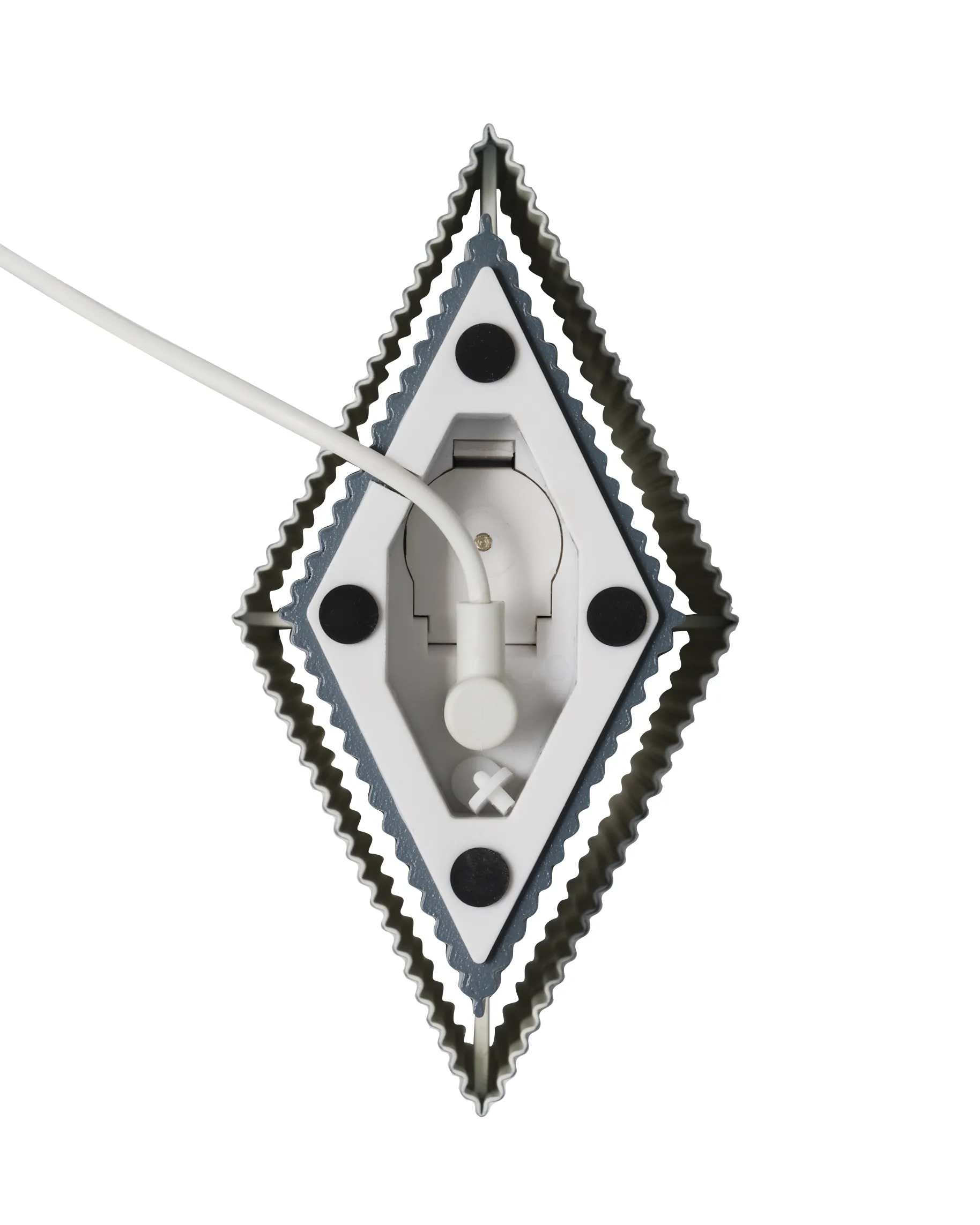 Romb ミニ ポータブルテーブルランプ 19 cm, Blue stone Pholc | フォルク