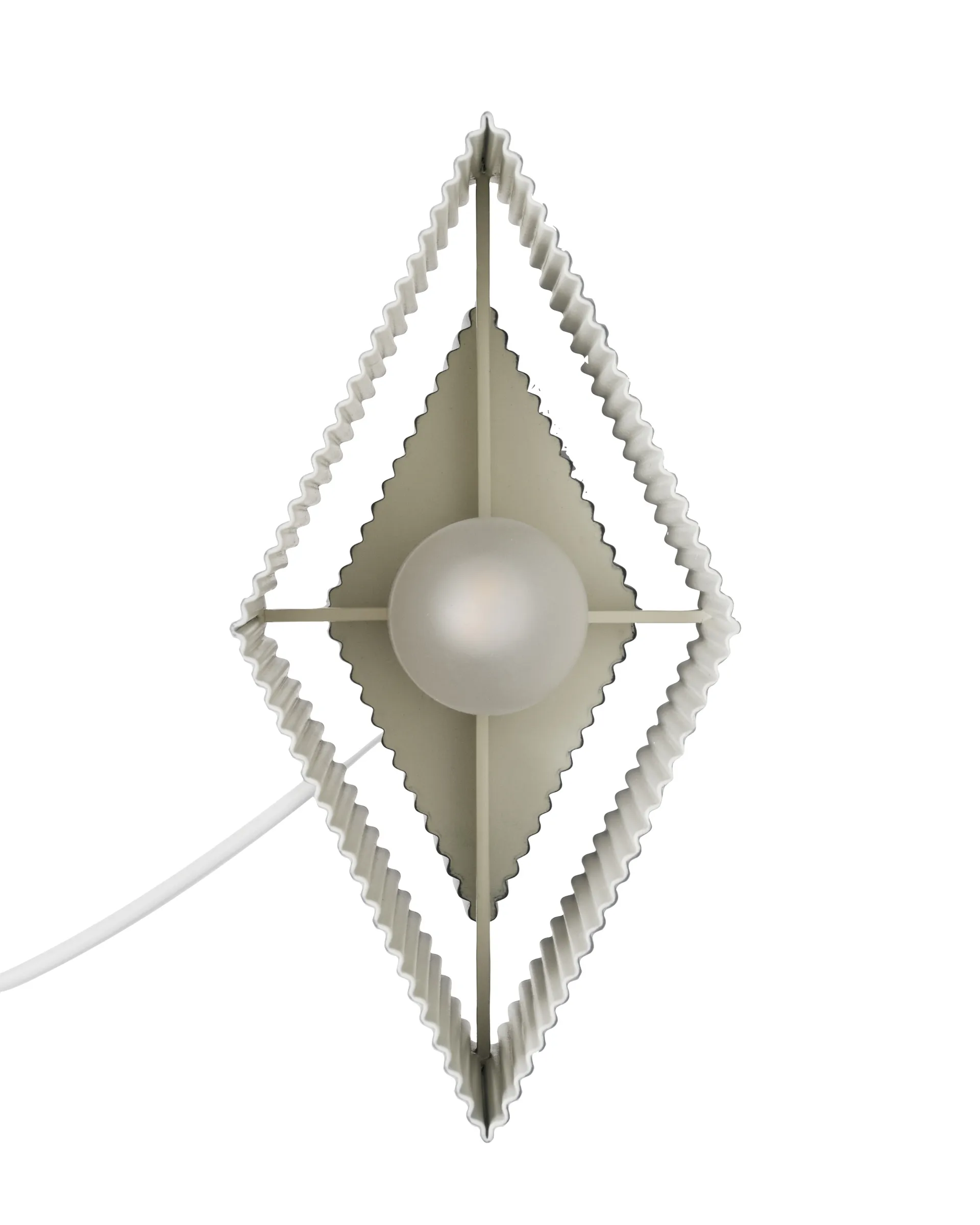 Romb ミニ ポータブルテーブルランプ 19 cm, Cotton Pholc | フォルク