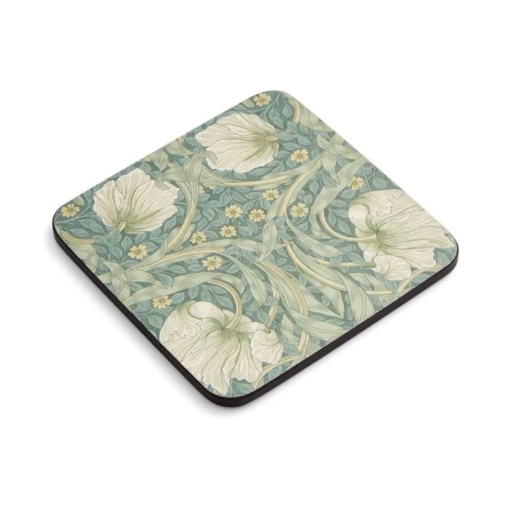 Morris & Co Pimpernel コースター 6枚セット, Green, blue Pimpernel | ピンパーネル