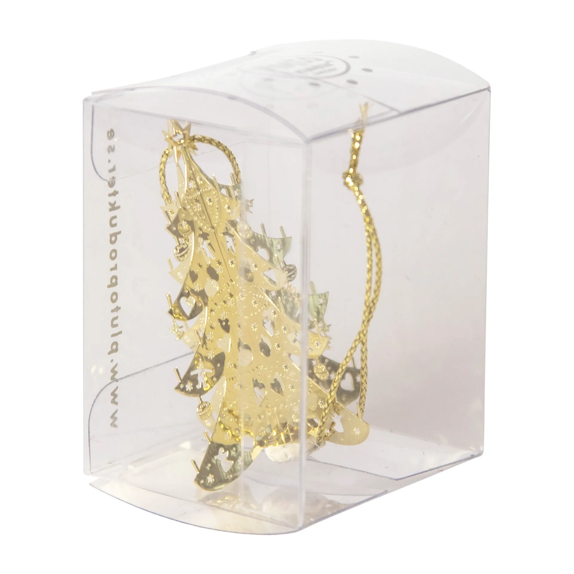 クリスマスデコレーション 3D tree, Gold Pluto Design