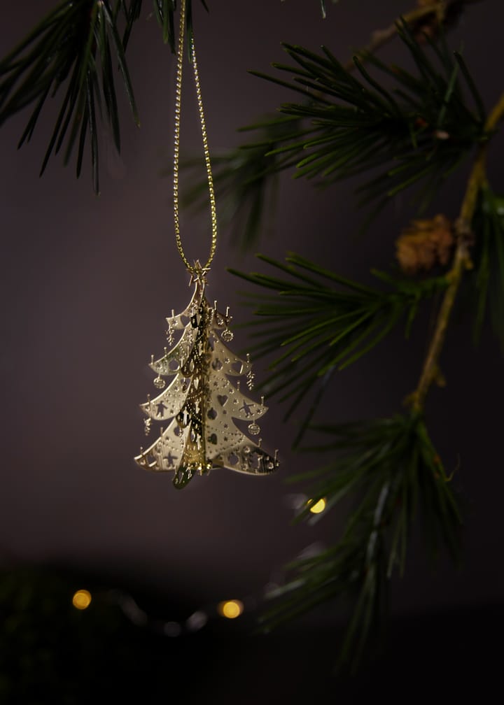 クリスマスデコレーション 3D tree, Gold Pluto Design