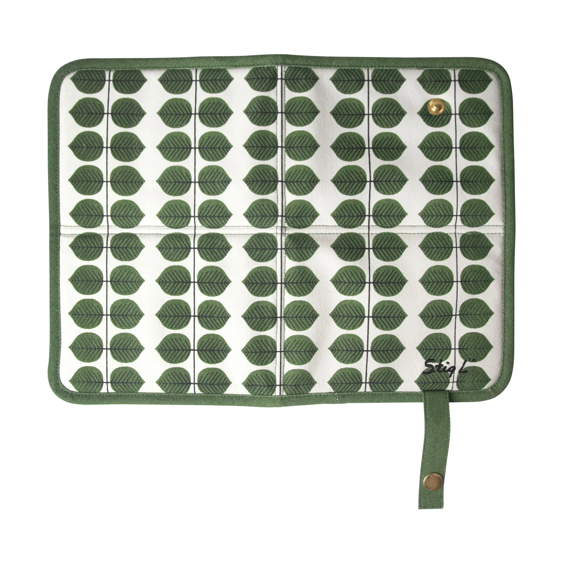 Berså シートクッション, White-green Pluto Design