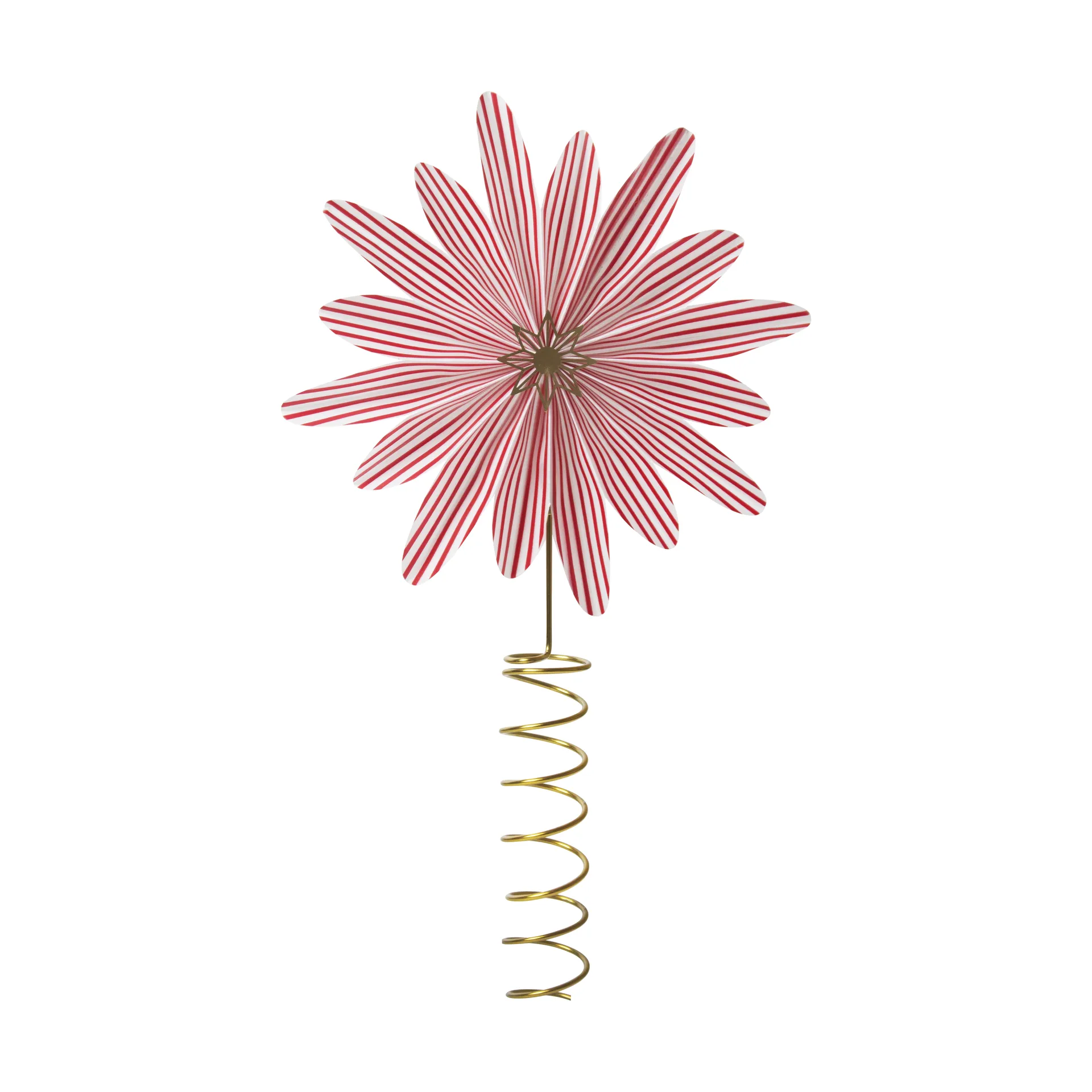 Candy cane ツリートッパー, Red-white Pluto Design