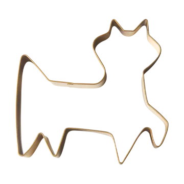 リサ・ラーソン Felix クッキーカッター - Gold - Pluto Design