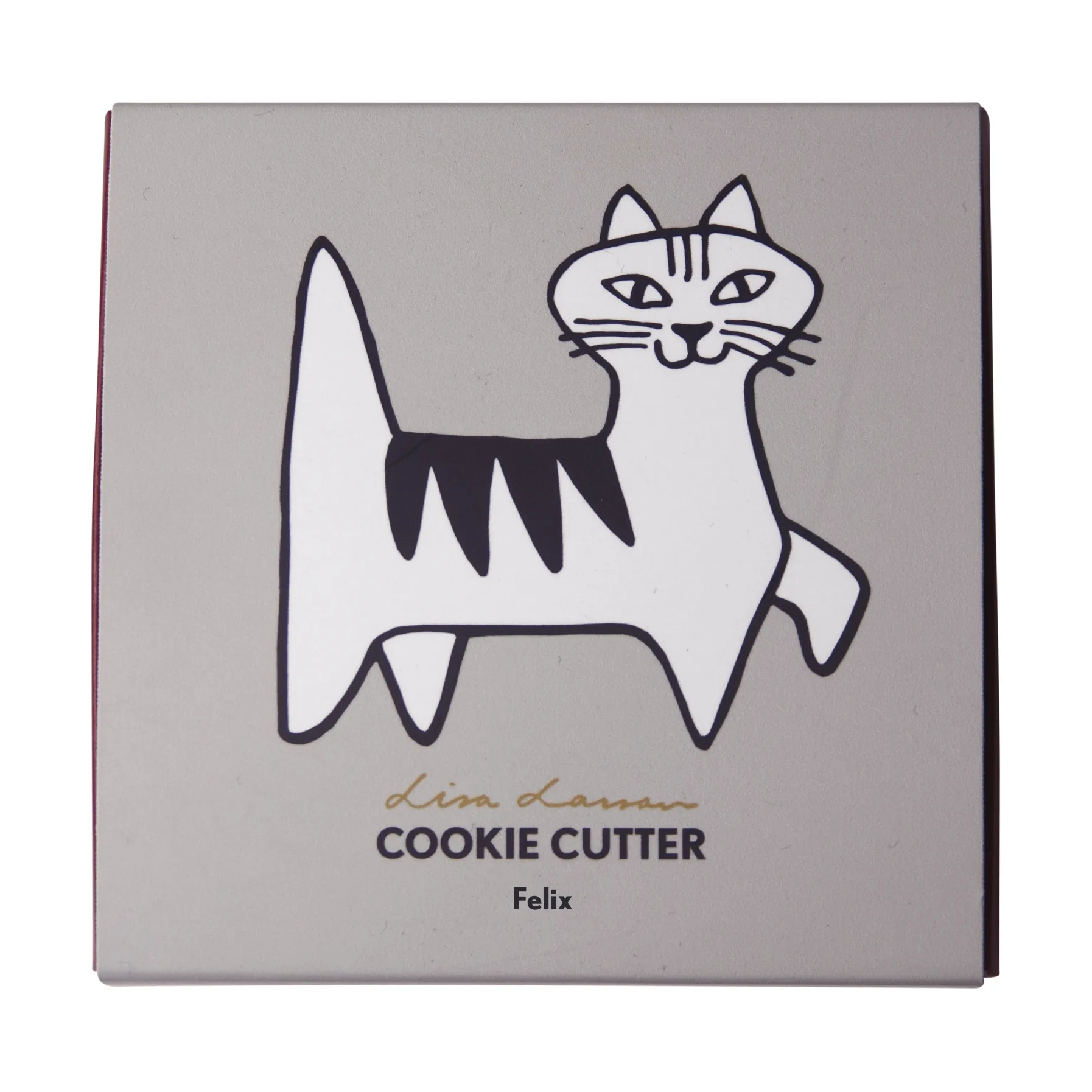 リサ・ラーソン Felix クッキーカッター, Gold Pluto Design