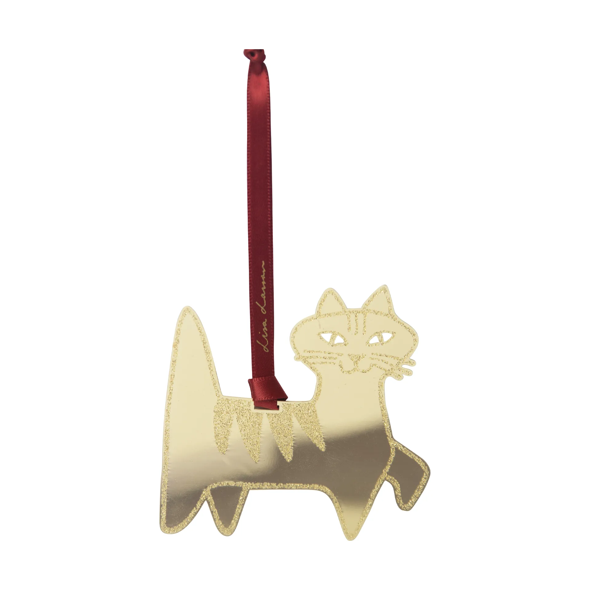 リサ・ラーソン Felix デコレーションペンダント, Gold Pluto Design