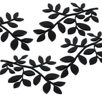 Foliage 鍋敷き - black - Pluto Design