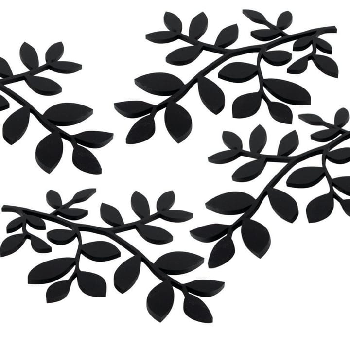 Foliage 鍋敷き, black Pluto Design