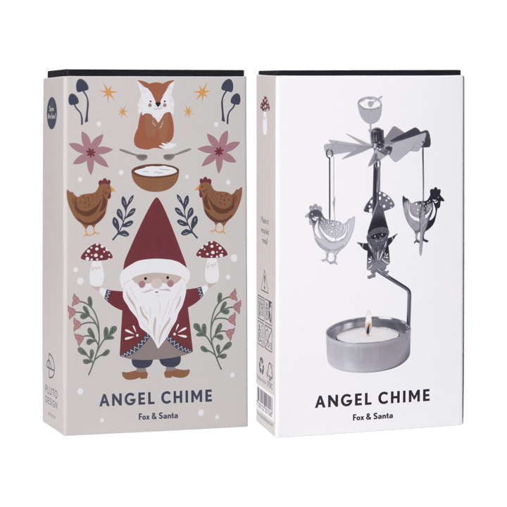Fox & Santa エンジェルチャイム, Silver Pluto Design
