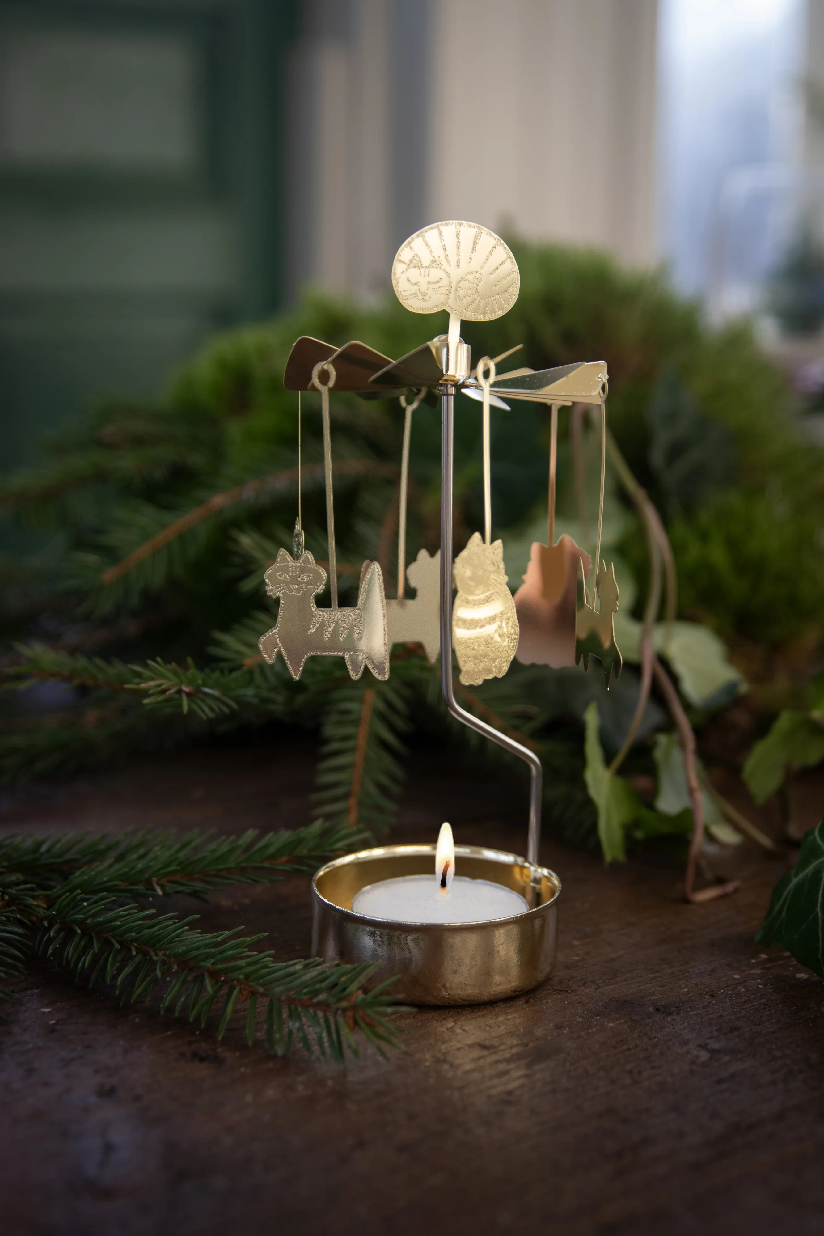 Pluto Design からのリサ・ラーソン キャッツ エンジェルチャイム