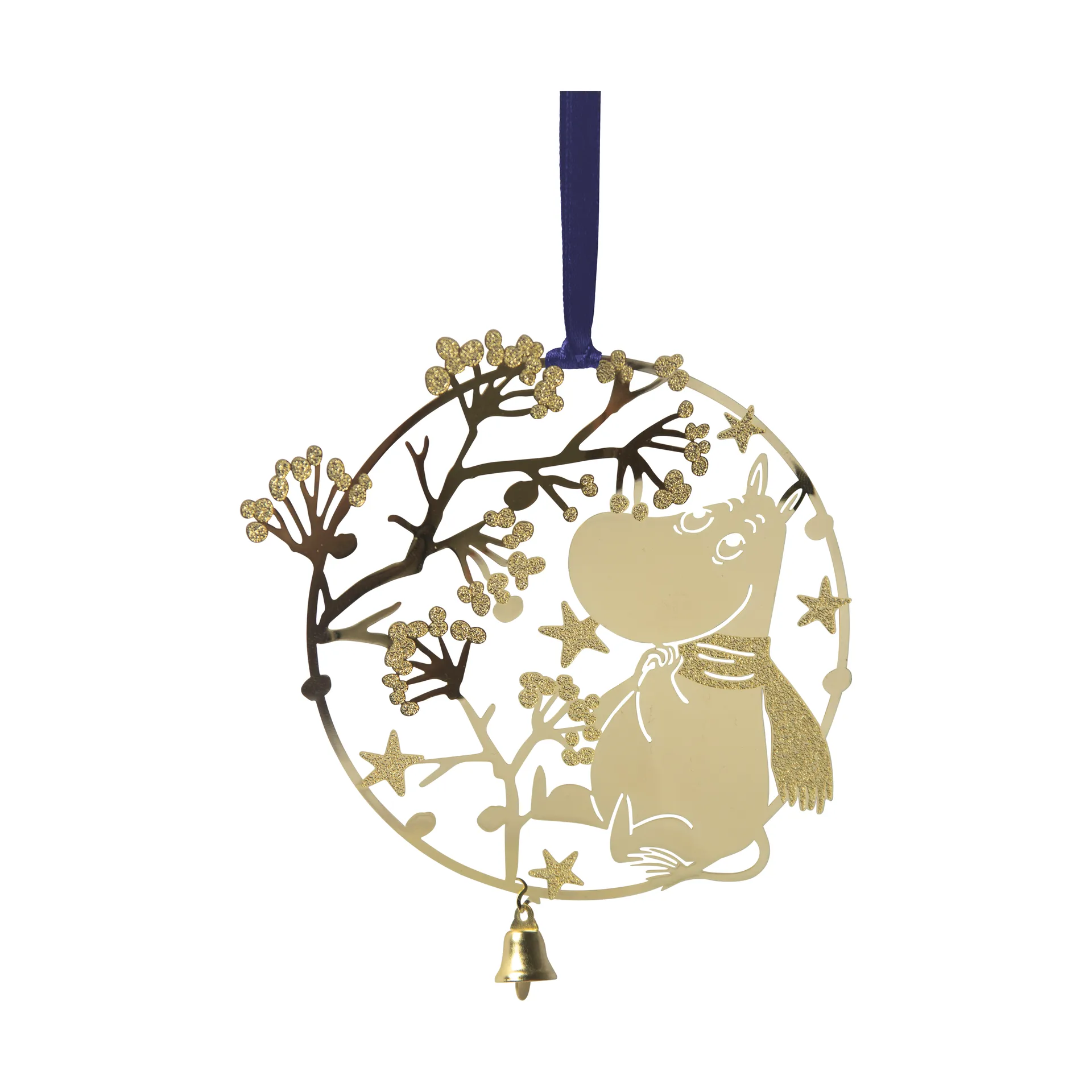 ムーミン ファーストスノー クリスマスオーナメント, Gold Pluto Design