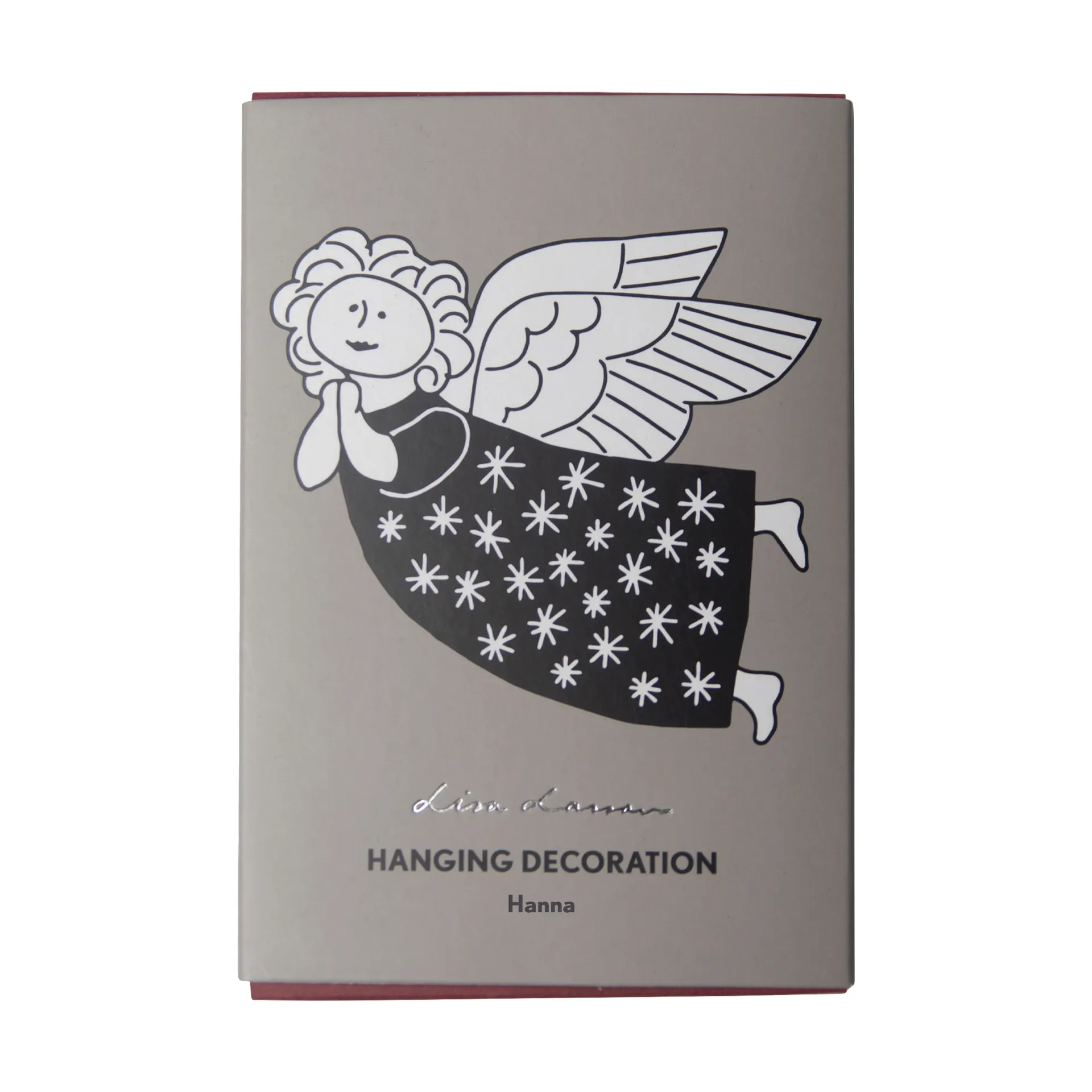リサ・ラーソン Hanna デコレーションペンダント, Silver Pluto Design