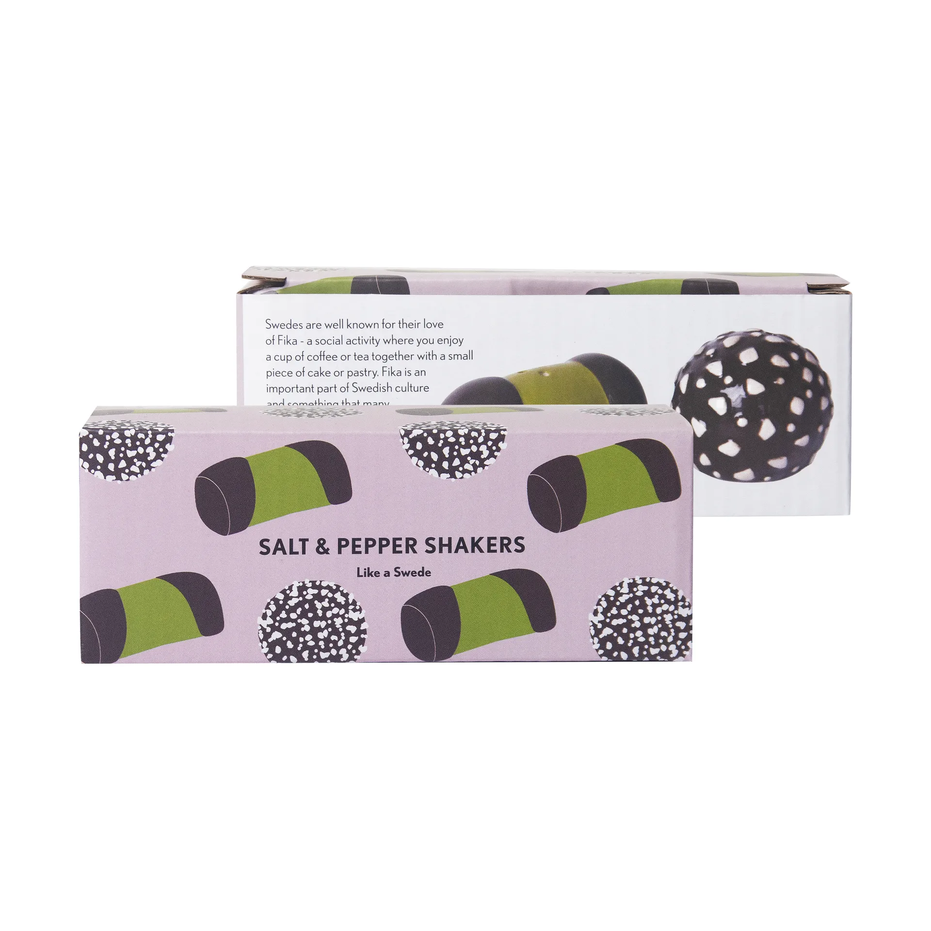 Like a Swede ソルト＆ペッパー, Brown-green-white Pluto Design