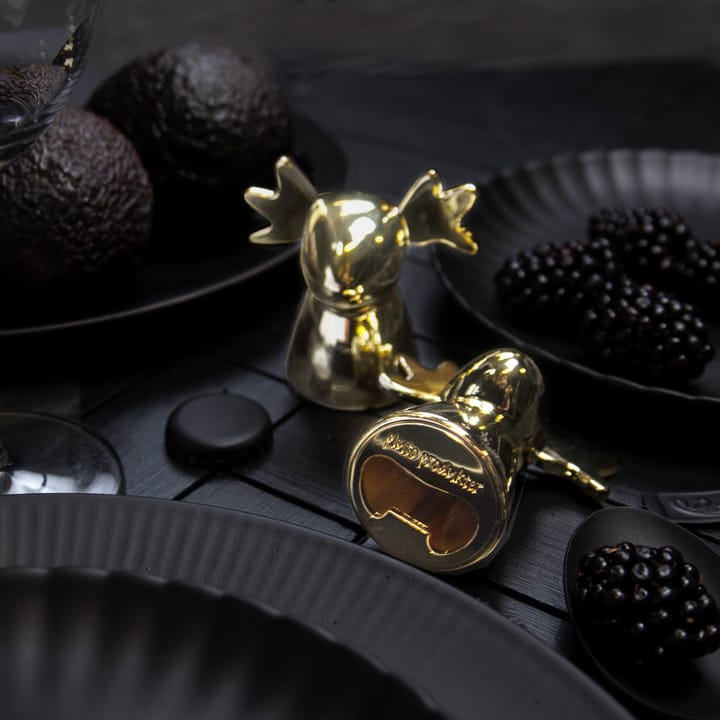 ボトルオープナー moose, gold Pluto Design