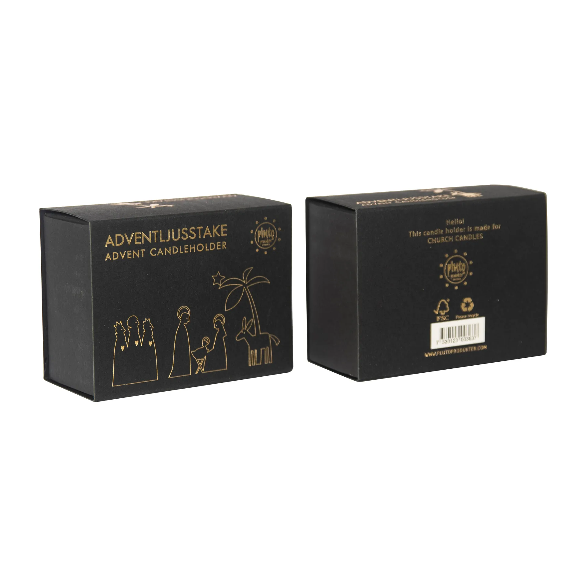 Nativity Scene キャンドルホルダー メタル, Small Pluto Design