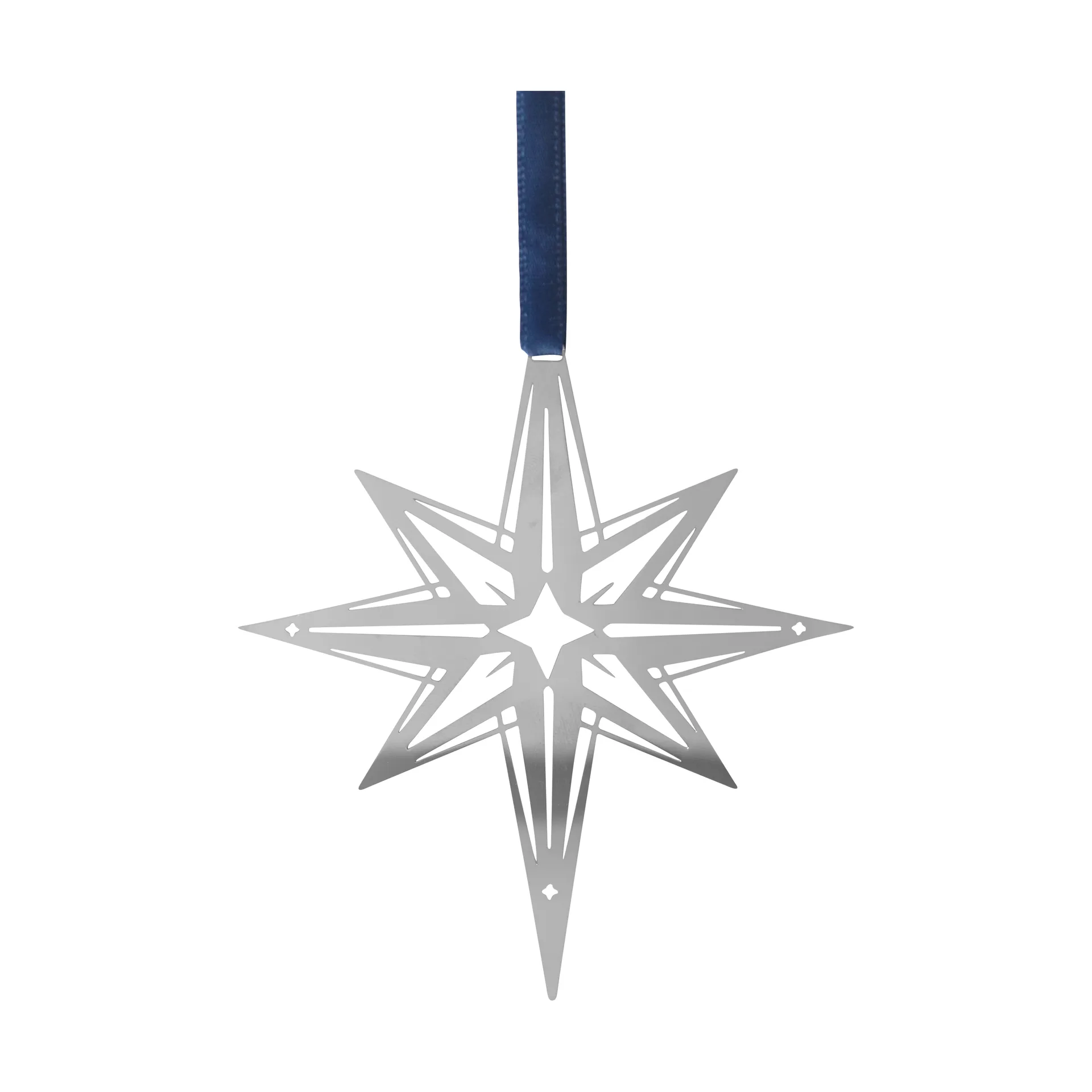 Northern Star L クリスマスオーナメント, Silver Pluto Design