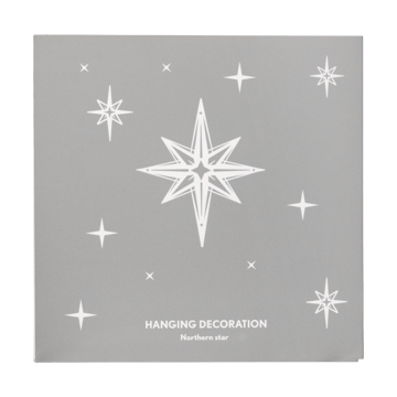 Northern Star L クリスマスオーナメント - Silver - Pluto Design