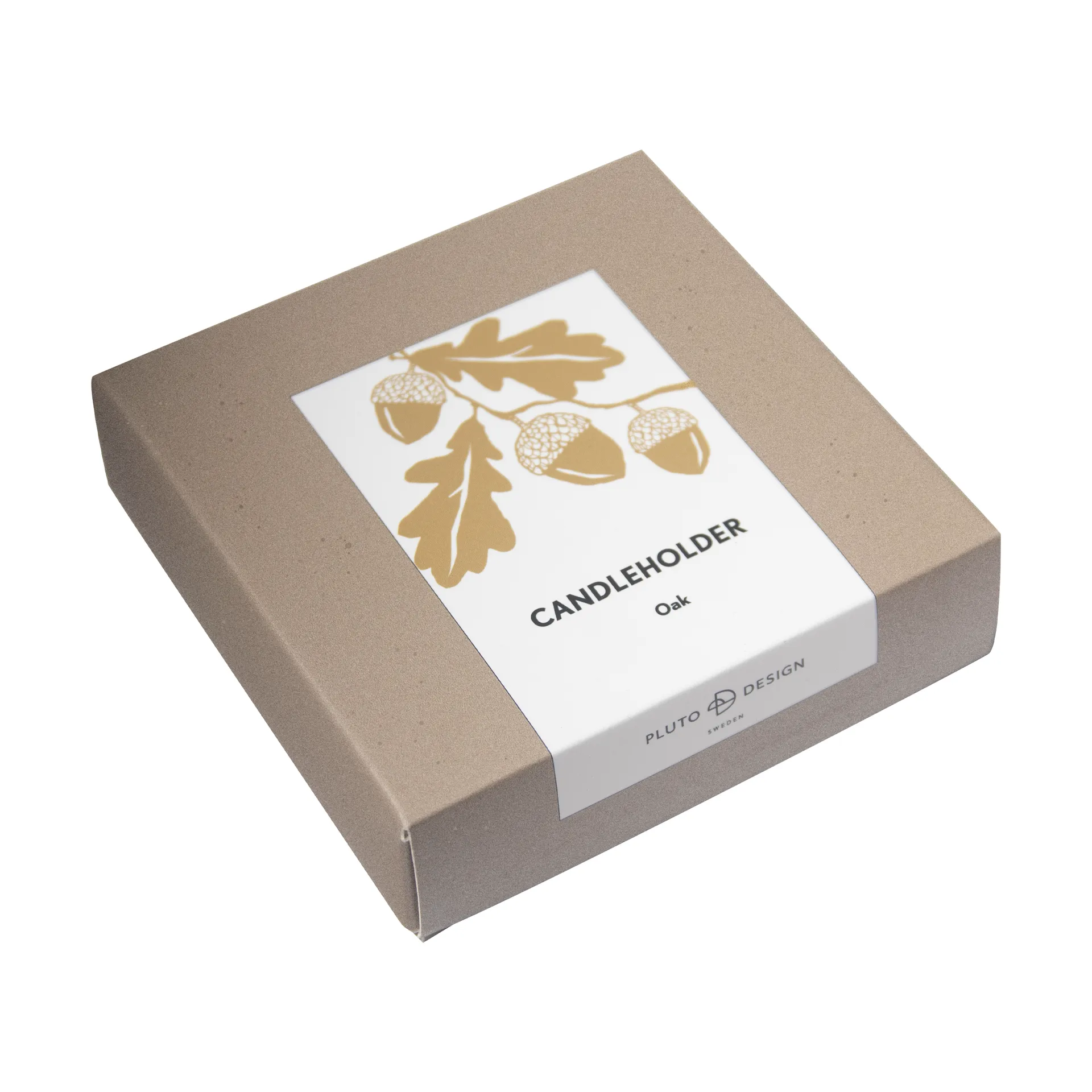 Oak キャンドルホルダー, Gold Pluto Design