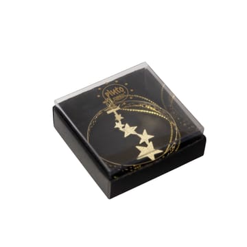 Plutoクリスマス デコレーション in メタル - Hanging night sky Gold coloured - Pluto Design