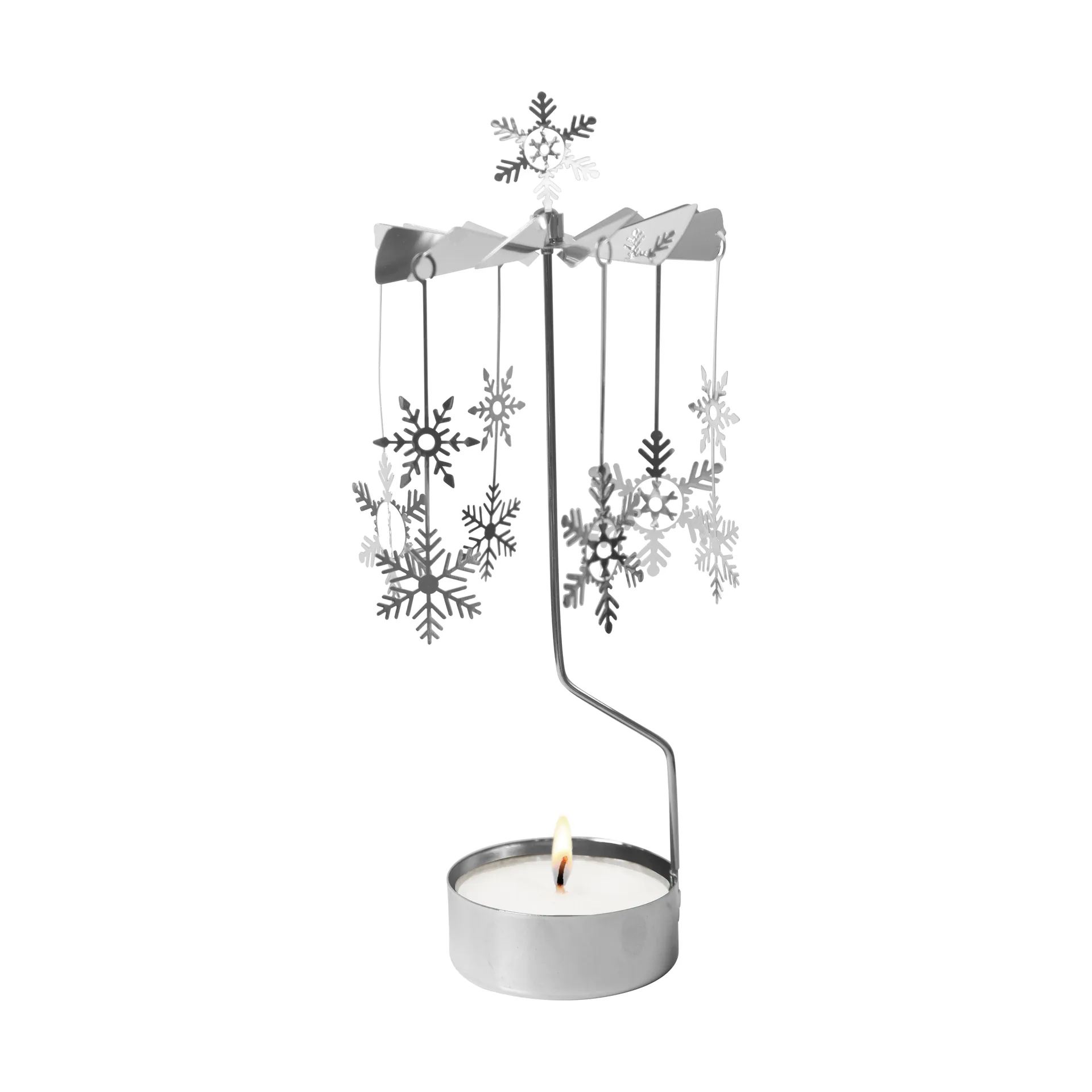 Snowfall エンジェルチャイムs XL, Silver Pluto Design