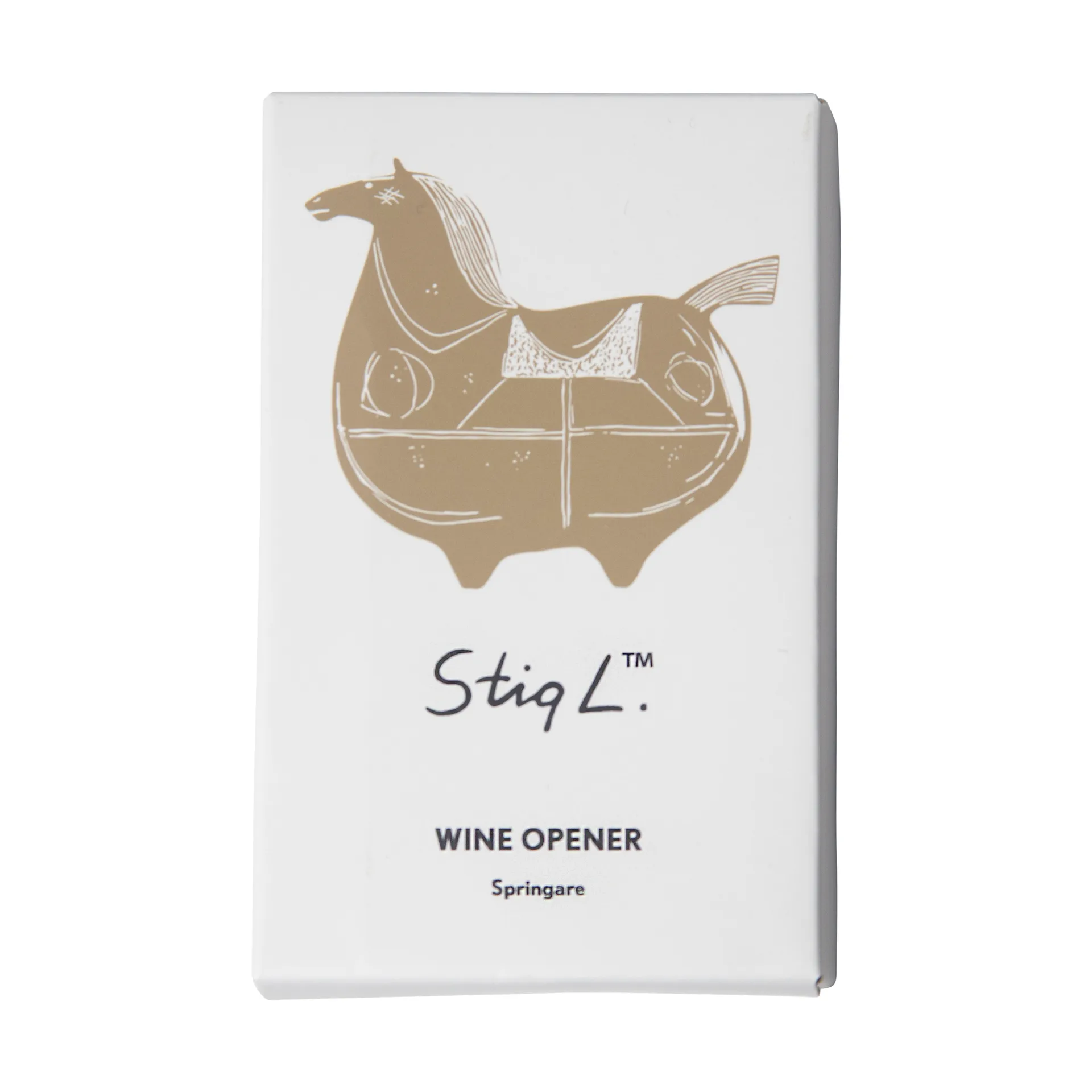 Stig L Springare コルクスクリュー, Gold Pluto Design