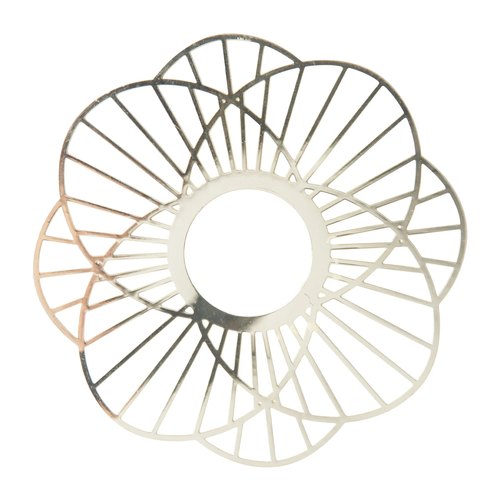 Sun キャンドルカフ 2個セット, Gold Pluto Design