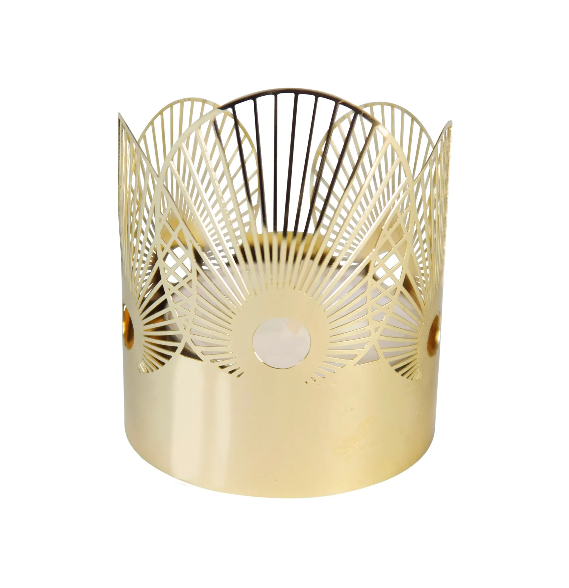 Sun ランタン mini Ø4.5 cm, Gold Pluto Design