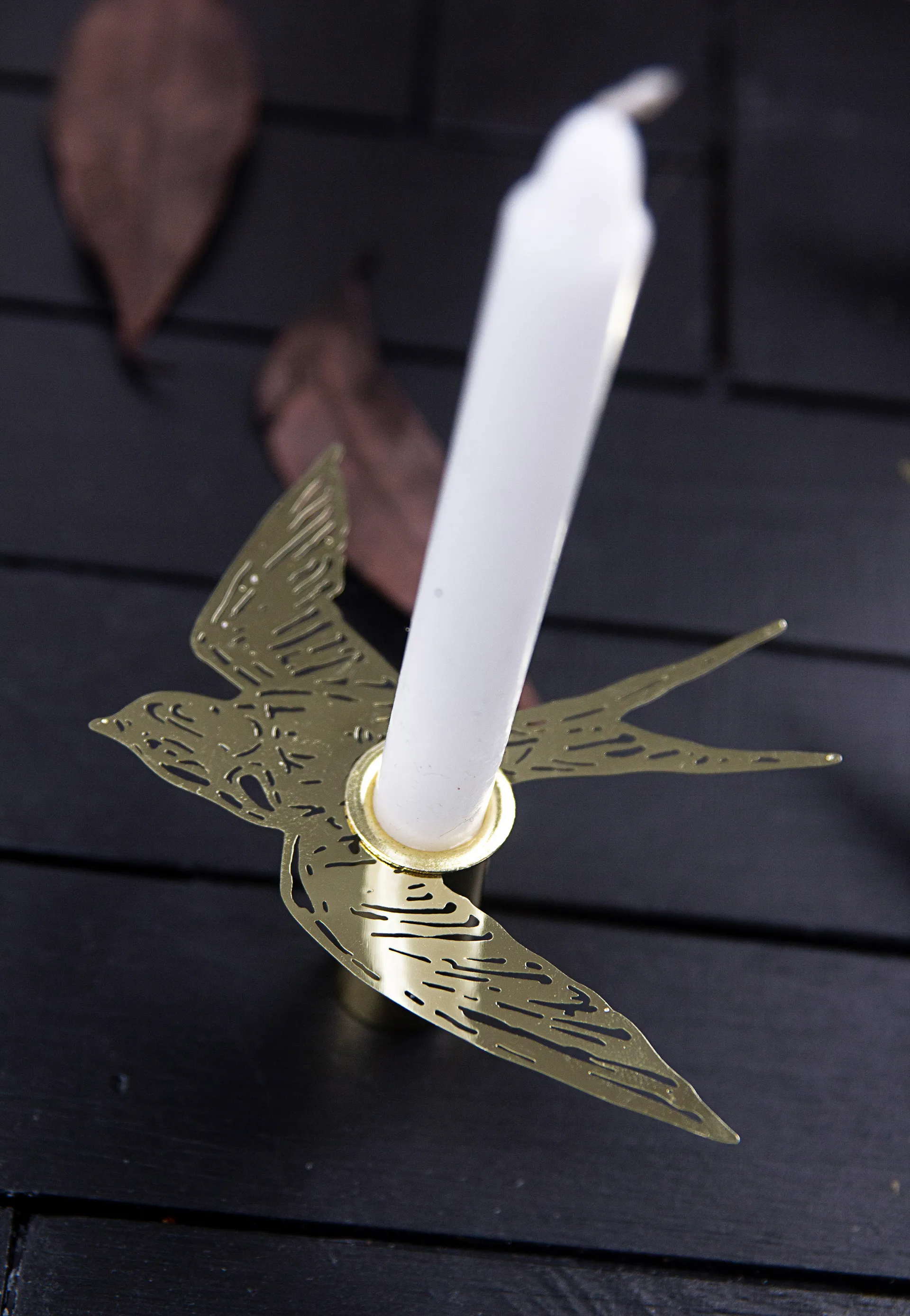 Svalor キャンドルスティック, Gold Pluto Design