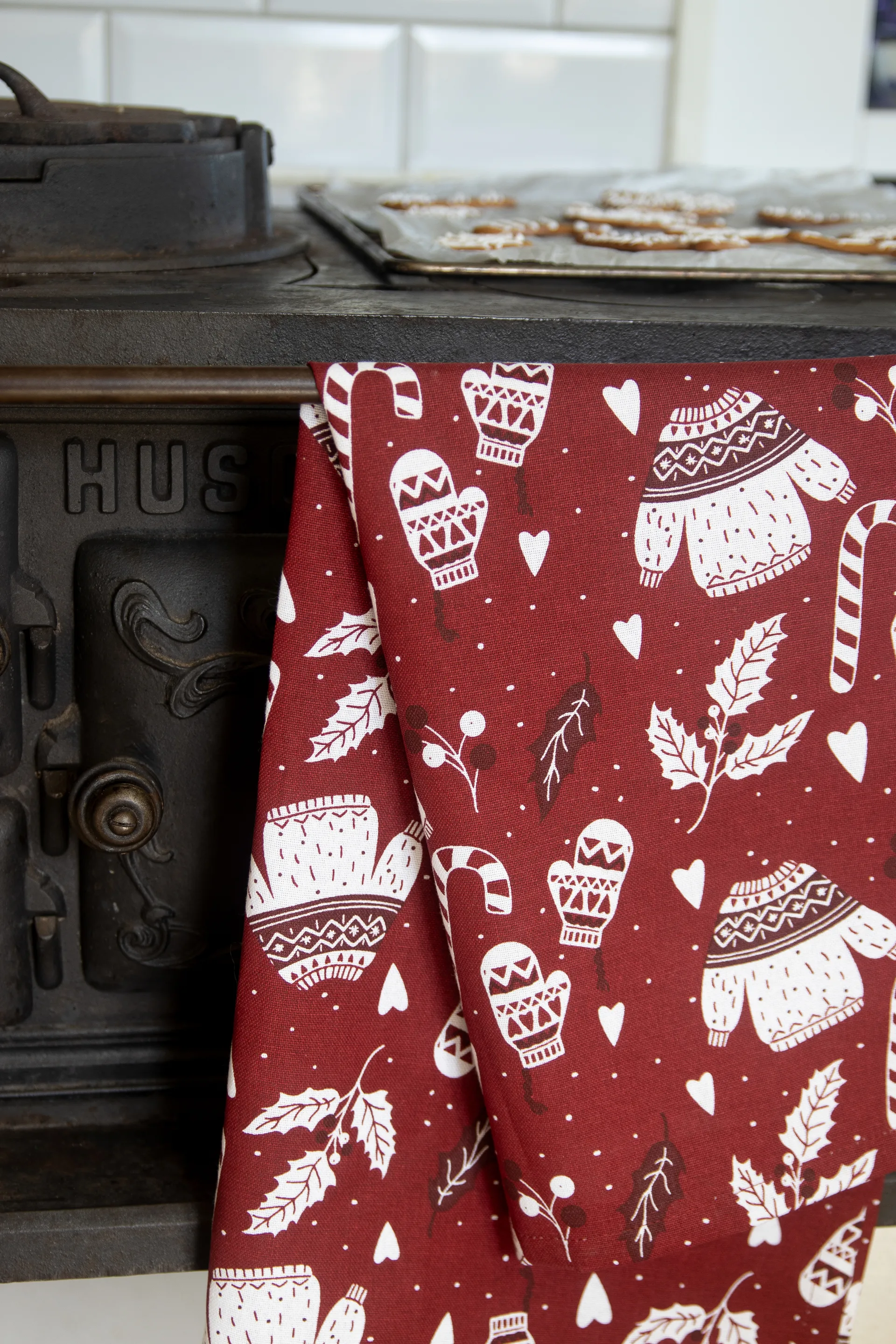 Winter キッチンタオル 50x70 cm, Multicolor Pluto Design