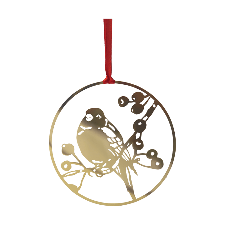 Winter Bird L クリスマスオーナメント - Gold - Pluto Design