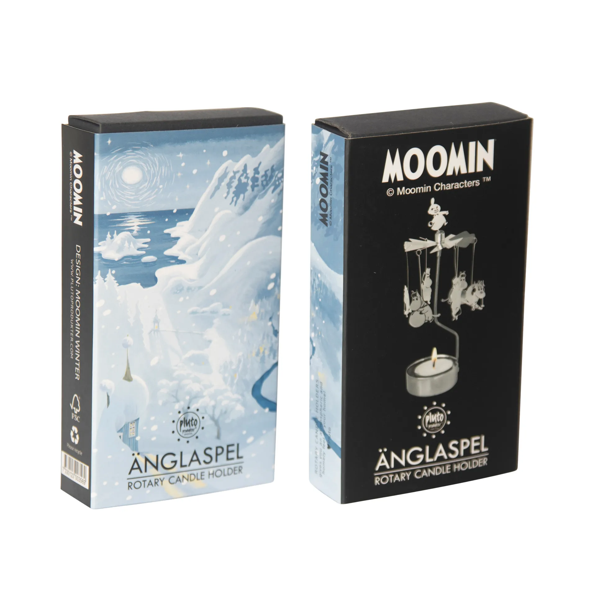 ムーミン ロータリーキャンドルホルダー, Winter Pluto Design