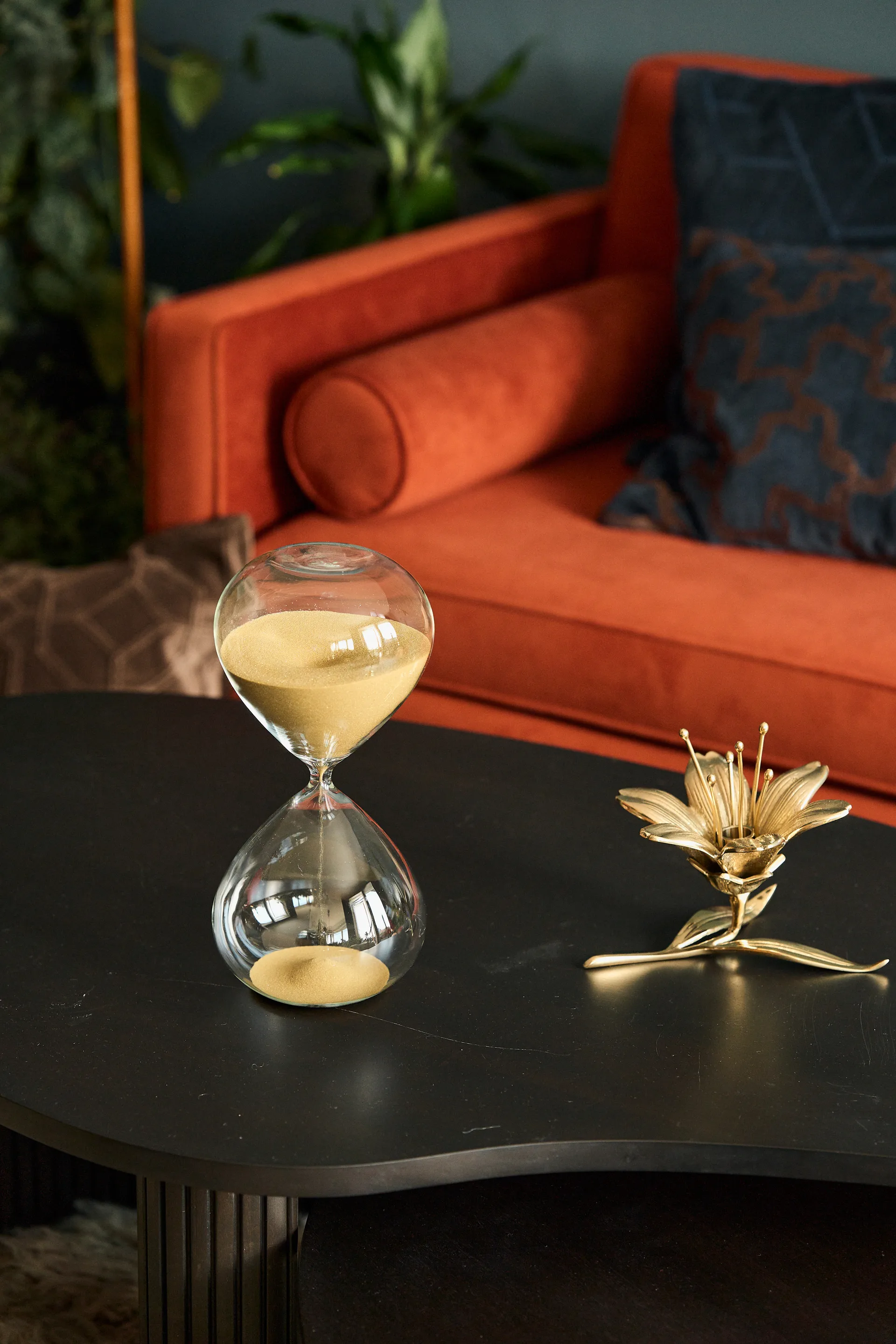 Ball 砂時計 M 30 cm, Gold POLSPOTTEN