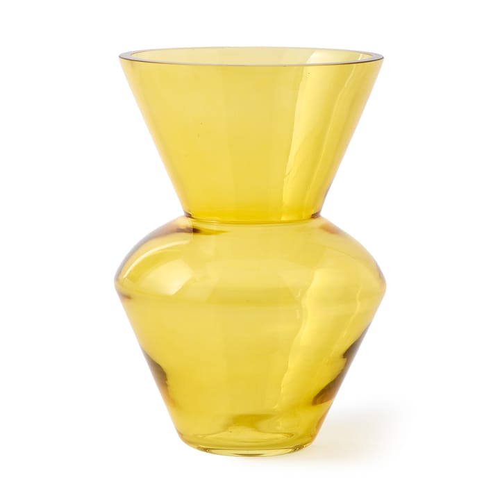 Fat neck 花瓶 S 35 cm, Yellow POLSPOTTEN