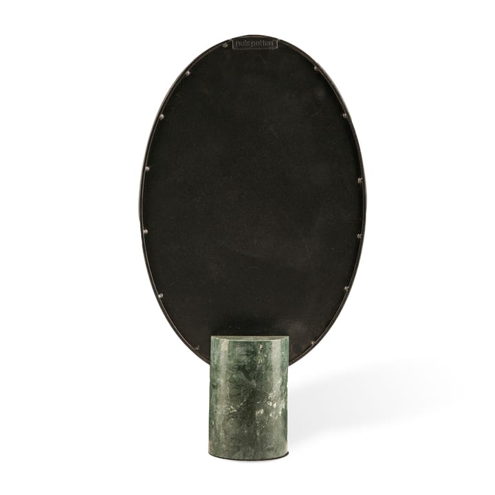 Oval Marble テーブルミラー, Green POLSPOTTEN