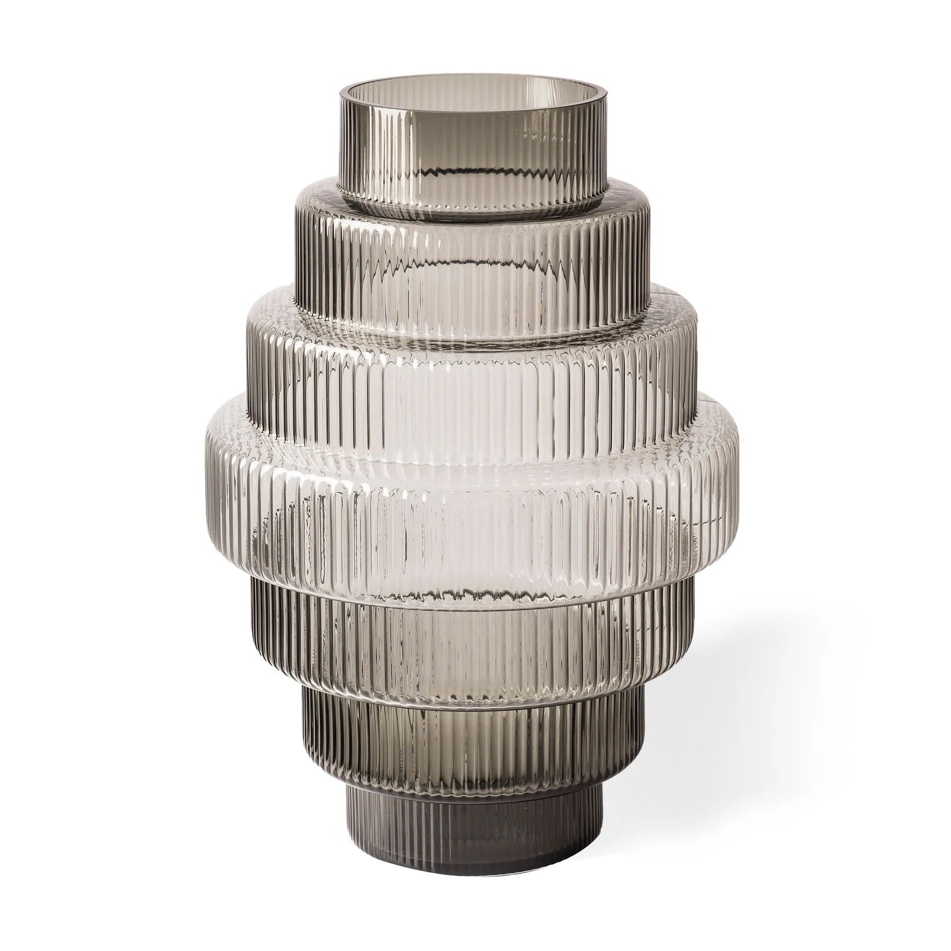 Steps 花瓶 L 50 cm, Dark grey POLSPOTTEN