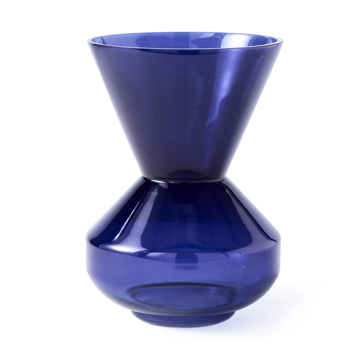Thick neck 花瓶 40 cm, Dark blue POLSPOTTEN
