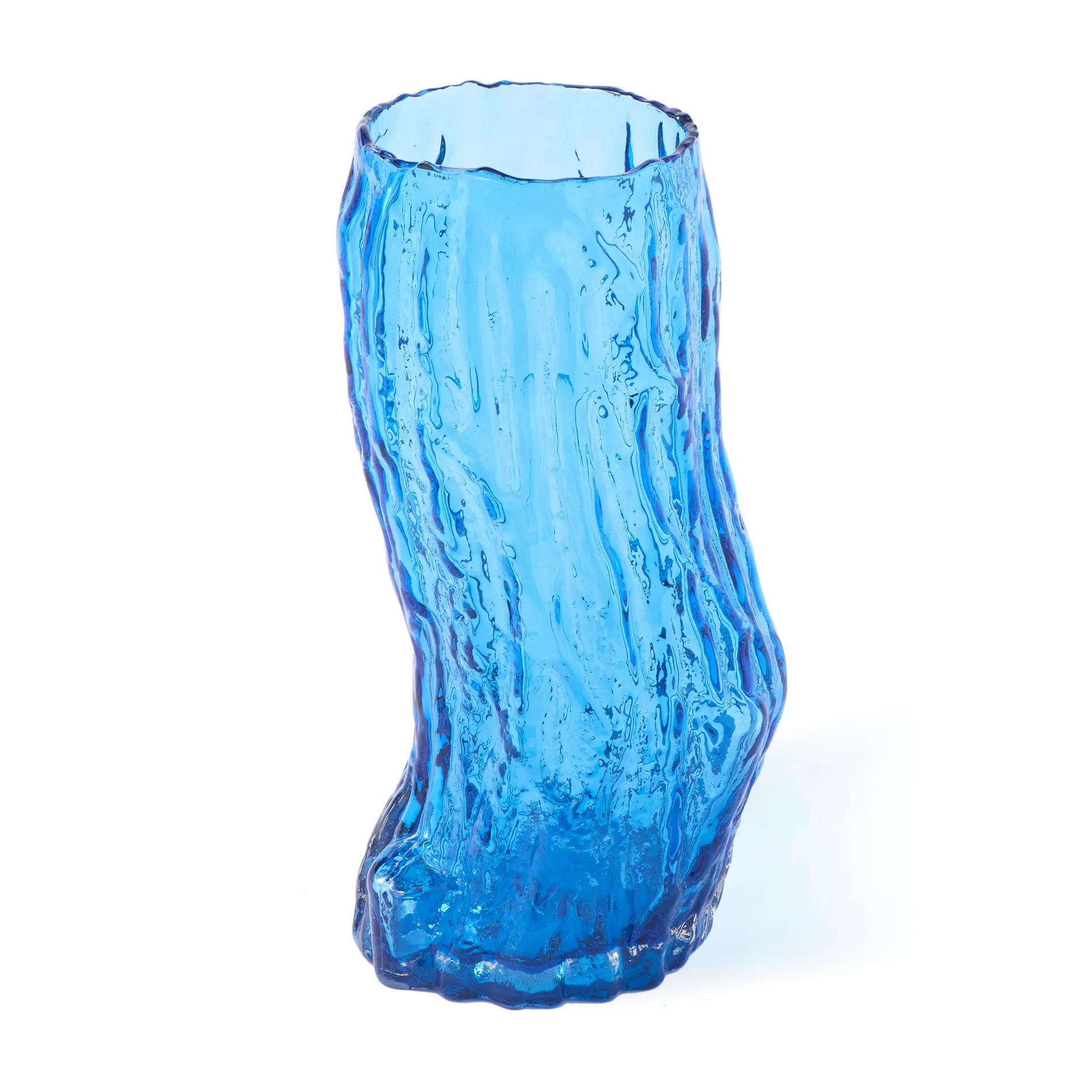 Tree log 花瓶 M 44 cm, Blue POLSPOTTEN